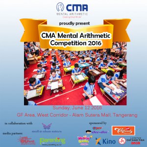 CMA Mental Arithmetic Competition 2016