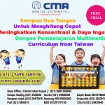 CMA Mental Arithmetic Indonesia kursus sempoa